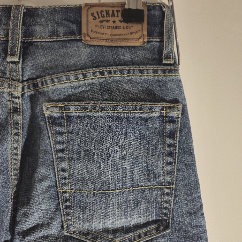 Levi's Kids Sz 10 R Slim Straight Jeans NWOT - Picture 7 of 7